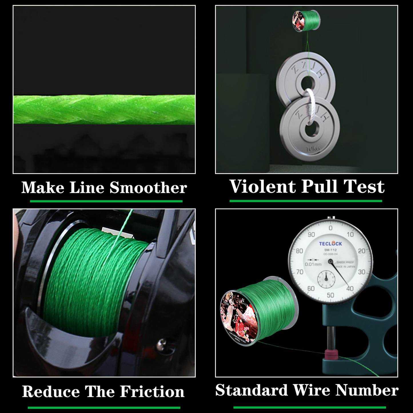 Strands Braided Fishing Line 100M 300M Multifilament Carp Japanese PE Line