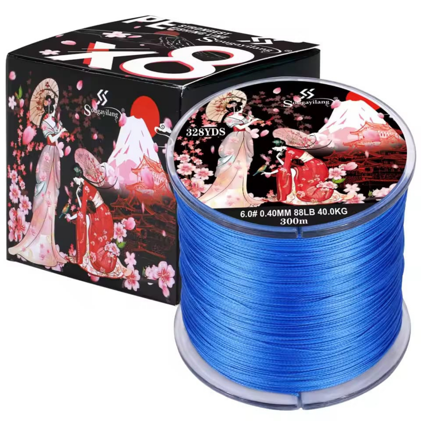 Strands Braided Fishing Line 100M 300M Multifilament Carp Japanese PE Line