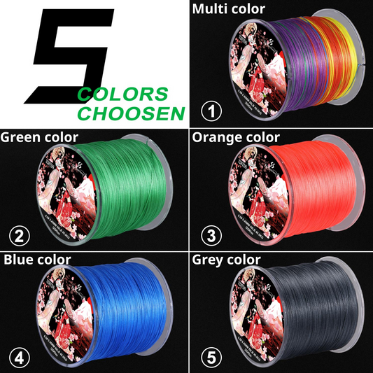 Strands Braided Fishing Line 100M 300M Multifilament Carp Japanese PE Line