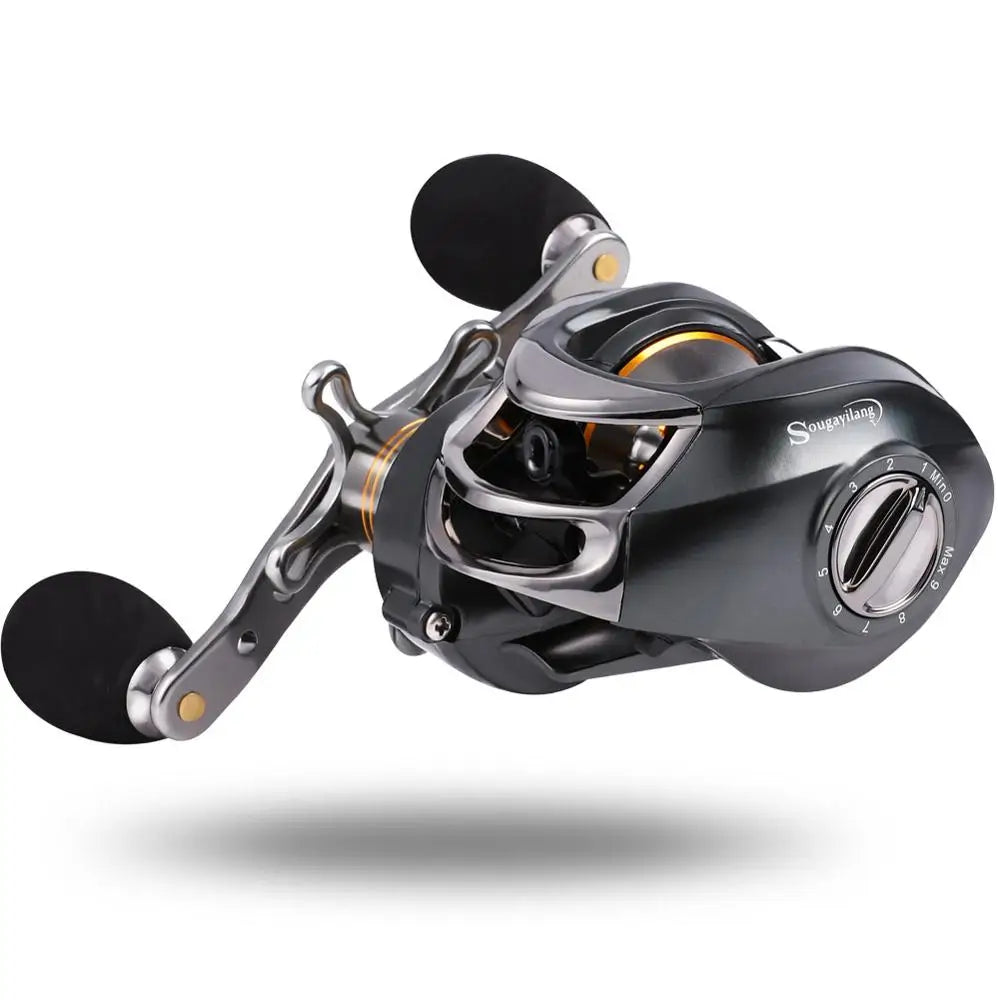 Lure Carbon Spinning Lure Rod and Casting Fishing Reel Sets Pesca